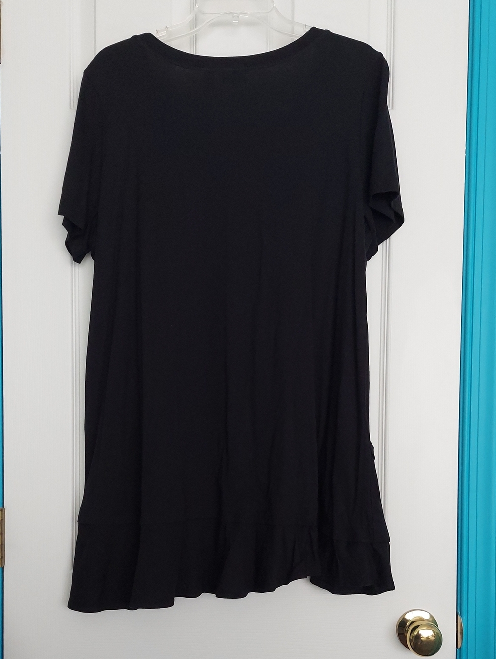Logo By Lori Goldstein Short Sleeve Knit Tunic - Picture 7 of 7